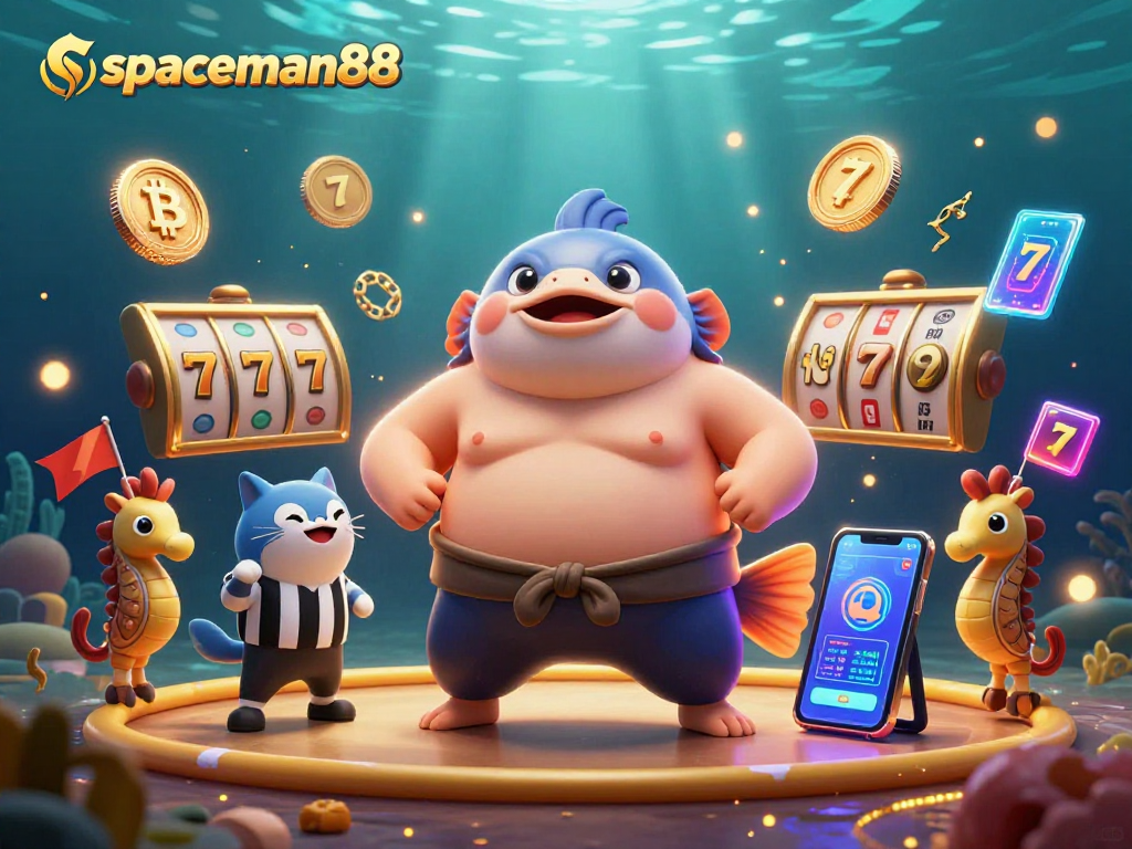 Spin the reels at spaceman88 to unlock jackpot excitement featuring vibrant underwater scenes.